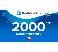 Tarjeta regalo de PlayStation Store 2000 CZK PlayStation Store CZ PlayStation 4, PlayStation 5