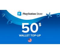 Tarjeta regalo de PlayStation Store 50$ PlayStation Store US PlayStation 4, PlayStation 5