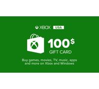 Tarjeta Regalo XBOX Live 100$ Microsoft Store US PC, XBOX One, XBOX Series X|S
