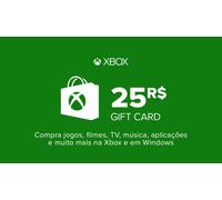 Tarjeta regalo XBOX Live 25 BRL Microsoft Store BR PC, XBOX One, XBOX Series X|S