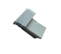 Tarjeta RFID de doble frecuencia 125khz EM4100 y 13.56 MHz RFID 1K PVC blanco (paquete de 100) (blanco)