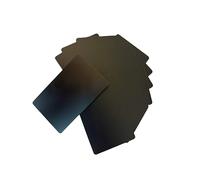 Tarjeta RFID de doble frecuencia 125khz EM4100 y 13.56Mhz MIFARE Classic 1K PVC blanco (paquete de 100) (negro)