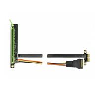 Tarjeta Riser DeLock 85762 PCIe x1 a x16 cable flexible 30 cm SATA