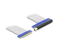 Tarjeta Riser DeLock 88046 PCIe x8 a x16 con cable flexible 20 cm