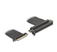 Tarjeta Riser PCIe Delock 81499 0.3 m Negro