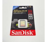 Tarjeta SanDisk Extreme Plus SDXC UHS-1 64GB 4K UHD NUEVA En Blister