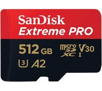 Tarjeta SanDisk Extreme PRO 512GB microSDXC UHS-I A2 V30 200MB/s 4K UHD