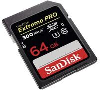 Tarjeta SanDisk Extreme PRO SD UHS II 300MB/s 64Gb