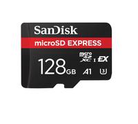 Tarjeta SanDisk MicroSD Express, Tecnología QuickFlow, SDSQXFN-128G-GN4NN