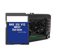 Tarjeta SD 3AA 051866 BE Actualización para VW Amarok/Beetle/CC/Caddy/Golf/Passat/Tiguan/Polo Car AZ V12 Nav navegación RNS315 West EU Sat Nav for RNS 315 West