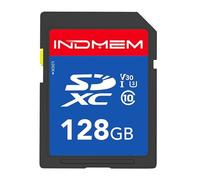 Tarjeta SD de 128 GB, C10, U3, V30, alta velocidad de hasta 90 m/s, tarjetas de memoria SDXC UHS-I, Full HD y video 4K compatible con cámara digital, videocámaras HD, DSLR y PC, 128 GB (paquete de 1)