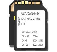 Tarjeta SD de memoria de navegación compatible con Maz*da 3 (2024), Cx5 (2024-2025), Cx30 (2024), Cx90 (2023-2025), (NAVISD2325)