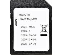 Tarjeta SD de navegación 2025, Compatible con MX-5,2025-3,2025 - CX-30,2025 - CX-50,2025 - CX-70USA/CAN/MEX