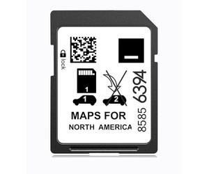 Tarjeta SD de navegación 85856394 actualizada 2025 compatible con GM Chevrolet, Cadillac y Buick. (85856394)