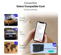 Tarjeta SD de navegación Compatible con Toyota 86271-0E077 Sat Nav Actualización Coche EE. UU. Canadá Mapas Últimas con Anti Fog Reaview 16GB-Toyota 0E076