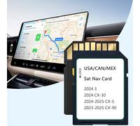 Tarjeta SD de navegación KMV6 66 EZ1B mejorada 2025 USA/CAN/MEX CX-5 (2024-2025), CX-30/Model 3(2024), CX-90(2023-2025), KMV66Z1B última tarjeta SD de navegación
