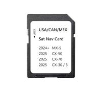 Tarjeta SD de navegación Mejorada con la última versión de mapas Compatible con 3 CX-30 CX-50 CX-70 MX-5 2024 2025 Estados Unidos/Canadá/México nuevos mapas
