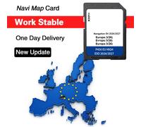 Tarjeta SD de Navegación Satelital para VW Golf, Passat, Touran, Reino Unido, GB, Europa, 2026-2027, Media Discover Pro Navigation DV V26, Tarjeta de Memoria GPS de 64GB DV V24