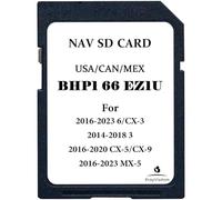 Tarjeta SD de navegación, última actualización de mapa GPS, compatible con CX-5/CX-9 (2016-2020), CX-3/6/MX-5 (2016-2023), 3 (2014-2018) | Mapa para Estados Unidos/CAN/MEX