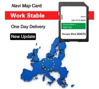 Tarjeta SD Europa Reino Unido Mapas 3AA 919866 GPS para coche Skoda Yeti Fabia Roomster Octavia Superb con navegación RNS 315 estambre + 2021 for Skdoa-RNS315-V12
