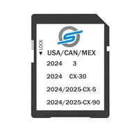 Tarjeta SD GPS de navegación actualizada 2025 compatible con CX5 (2024-2025), CX90 (2024-2025), CX30/3 (2024), mapas de Estados Unidos, México, Canadá