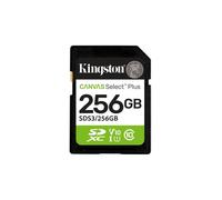 Tarjeta de Memoria Kingston CANVAS Select Plus 256GB SD XC/ Clase 10/ 150MBs