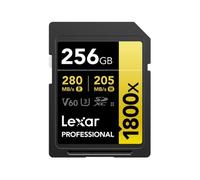 Tarjeta SD Lexar LSD1800256G-BNNNG 256GB SDXC UHS-II Clase 10 U3 V60 270MB/s