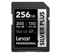 Lexar SDXC 256GB Profesional Plata Plus 1066x UHS-I /U3/ A2/4K R205/W150 (V30)