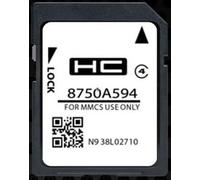 Tarjeta SD navegación GPS Europa - 2024.A compatible con Mitsubishi - MMCS W15 W17 (A594)