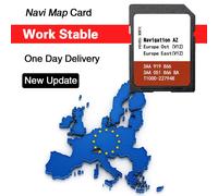Tarjeta SD OST Navi de Europa Oriental 2020, mapa de tarjeta SD AZ V12 para Skoda Amundsen + Plus GPS Track Road AZ V12 EAST OST