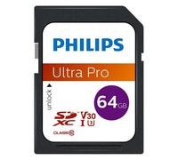 Tarjeta SD Philips FM64SD65B 64 GB SDXC Clase 10 UHS-I U3 V30