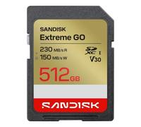 SanDisk SDXC Extreme Go 512GB 230/150MB/s-C10-UHS-I-U3-V30