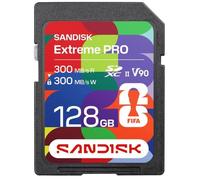 Tarjeta SD Sandisk Extreme PRO 128 GB SDXC UHS-II 300 MB/s V90 Negra