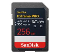 Tarjeta SD SanDisk Extreme PRO 256 GB SDXC 300 MB/s UHS-II U3 V90