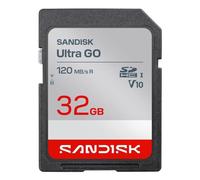 Sandisk ultra go - tarjeta sd uhs-i de 32 gb, velocidad de lectura de