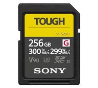 Tarjeta SD Sony SF-G256T Tough 256GB R300 W299 IP68 UHS-II V90 Ultra Resistente