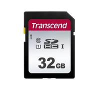 Tarjeta SD Transcend 300S 32 GB Clase 10 UHS-I U1 V30 Negra