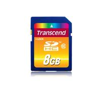 TRANSCEND Tarjeta de memoria flash Ultimate - 8 Go - Clase 10 - 200x - SDHC