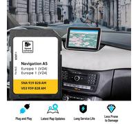 Tarjeta SD V03959828AM V24, Actualización de Navegación, Mapa de Europa para el Sistema de Navegación VW AS Discover Media AS V20 32GB
