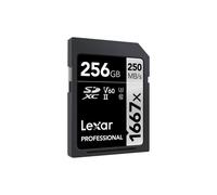 Lexar SDXC Profesional Tipo Plata - 1667x 250MB/s V60 II 256 GB