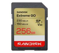 Tarjeta SDXC SanDisk Extreme GO 256 GB UHS-I 230 MB/s V30 resistente