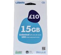 Tarjeta SIM de Lebara llamadas internacionales - Pay as you go