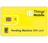 Tarjeta SIM para máquinas expendedoras / vending machines - GSM / 2G / 3G / 4G con un crédito incluido de 10 €