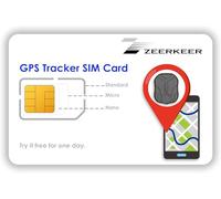 Tarjeta SIM para Rastreador GPS, Tarjeta SIM para Rastreador GPS con Cobertura Mundial y Red Multioperador 4G LTE/3G/2G/GSM, Desde 4€/Mes, Tarjeta SIM para Rastreador GPS Winnes Tkmars