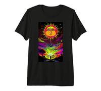 Tarjeta Solar Lenormand con diseño artístico de Oráculo Celestial Camiseta Premium