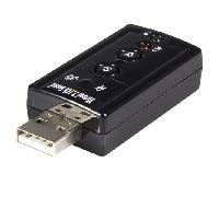 StarTech.com Tarjeta de Sonido 7,1 Virtual USB Externa Adaptador Conversor