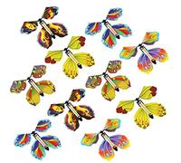 Tarjeta sorpresa de mariposa voladora de 10 unidades, tarjeta mágica de regalo de sorpresa para niños, cumpleaños, aniversario, boda, regalo (color al azar)