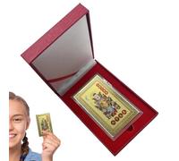 Tarjeta Tai Sui 2025 | Snake Year Good Luck,2025 Tai Sui Gold Card Oración Protección Segura Trae Riqueza y Tesoro