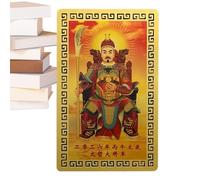 Tarjeta Tai Sui 2026 | Decoración portátil china de cobre dorado | Tarjeta de protección Tai Sui del año del caballo, para hombres, mamá, papá, abuela, abuelo, esposa, marido, hijo, hija, familia