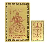 Tarjeta Tai SUI - 2026 Recuerdo Coleccionable de Doble Cara | Baraja de Bendiciones para el Año Nuevo Chino | para Atraer Armonía Prosperidad Éxito en Viajes Fiestas y